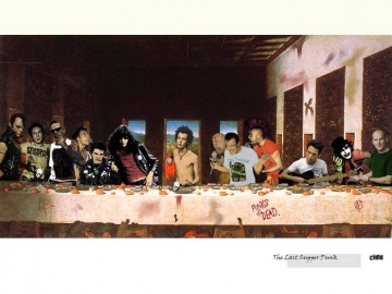  Abendmahl Kunst - der Abendmahl Punks Fantasie